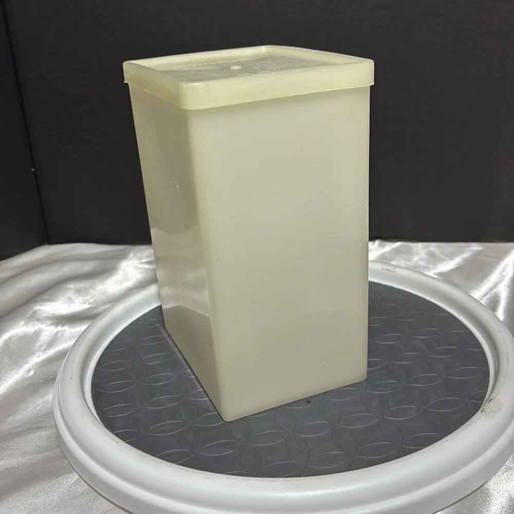 Tupperware 484-4 With Lid 486-1  8 x 4 x 5.5